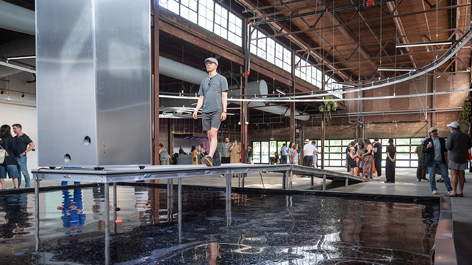 The Loop - an exhibit over water picture