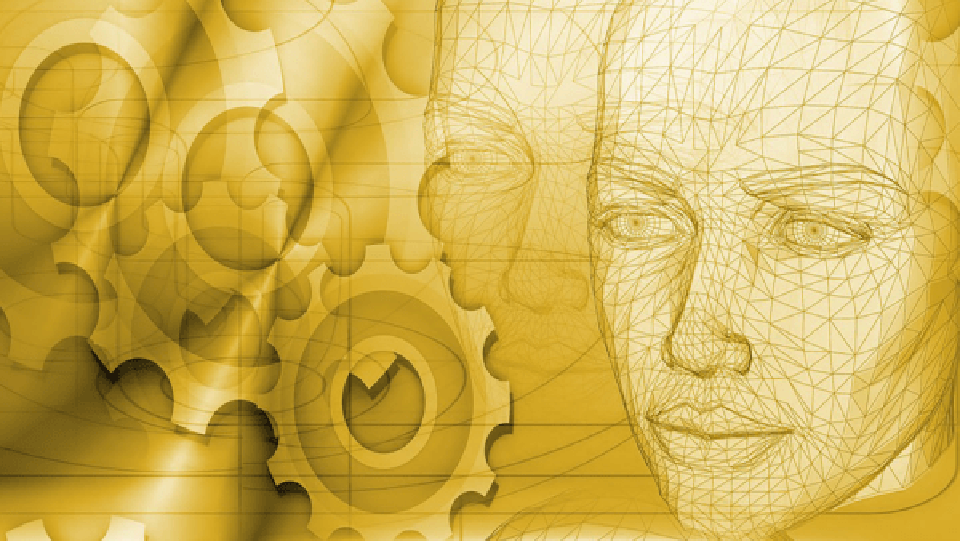Work Science Center stock image of face