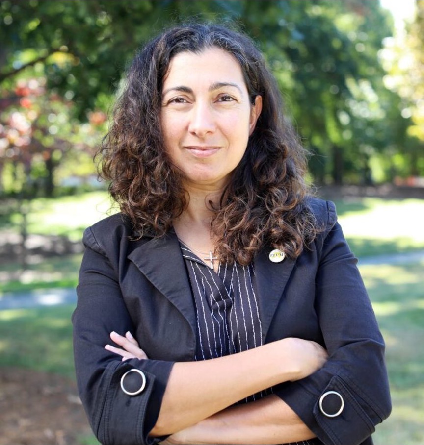 Photo of Dr. Kyriaki Kalaitzidou with arms crossed