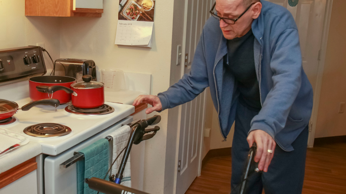 Man in Kitchen